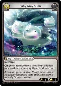 Baby Gray Slime - Promotional Cards - Grand Archive TCG card