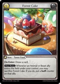 Forest Cake - Promotional Cards - Grand Archive TCG card