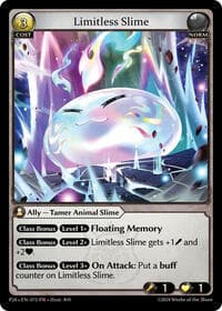 Limitless Slime - Promotional Cards - Grand Archive TCG card