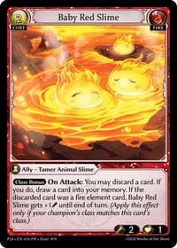 Baby Red Slime - Promotional Cards - Grand Archive TCG card