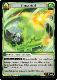 Slimeshield - Promotional Cards - Grand Archive TCG card