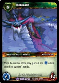 Kolorath - Throne of the Tides - WoW card