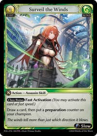 Surveil the Winds - Promotional Cards - Grand Archive TCG card