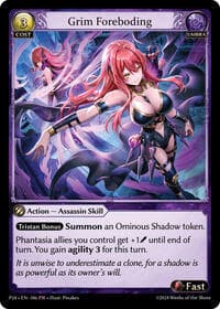 Grim Foreboding - Promotional Cards - Grand Archive TCG card