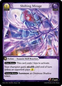 Shifting Mirage - Promotional Cards - Grand Archive TCG card