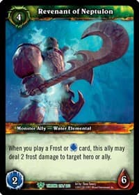 Revenant of Neptulon - Throne of the Tides - WoW card