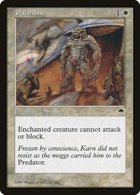 Pacifism - Tempest - Magic: The Gathering card