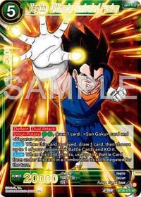 Vegito, Ultimate Unrivaled Fusion - Ultimate Advent - Dragon Ball Super: Masters card