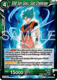 SSB Son Goku, God Challenger - Ultimate Advent - Dragon Ball Super: Masters card