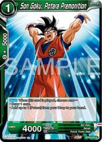 Son Goku, Potara Premonition - Ultimate Advent - Dragon Ball Super: Masters card