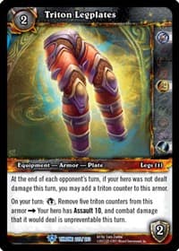 Triton Legplates - Throne of the Tides - WoW card