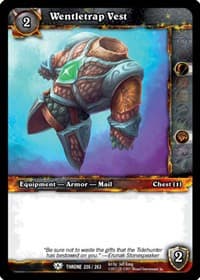 Wentletrap Vest - Throne of the Tides - WoW card