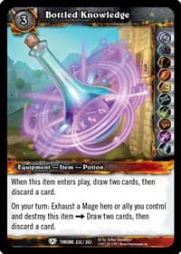 Bottled Knowledge - Throne of the Tides - WoW card