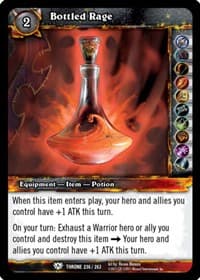 Bottled Rage - Throne of the Tides - WoW card