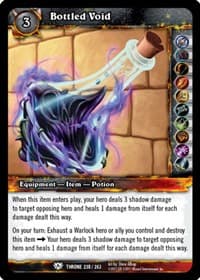Bottled Void - Throne of the Tides - WoW card