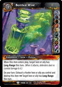 Bottled Wild - Throne of the Tides - WoW card