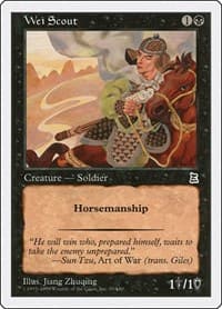 Wei Scout - Portal Three Kingdoms - Magic: The Gathering card