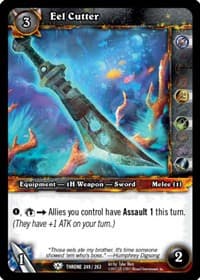 Eel Cutter - Throne of the Tides - WoW card