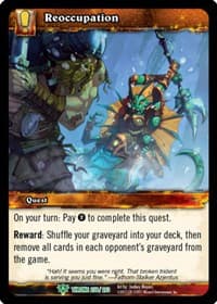 Reoccupation - Throne of the Tides - WoW card