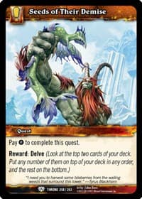 Seeds of Their Demise - Throne of the Tides - WoW card