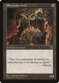 Phyrexian Hulk - Tempest - Magic: The Gathering card