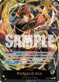 Portgas.D.Ace (Premium Card Collection -Leader Collection-) - One Piece Promotion Cards - One Piece Card Game card