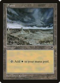 Plains (Ant Hill) - Tempest - Magic: The Gathering card