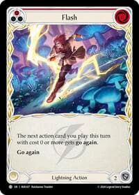 Flash (Red) - Rosetta - Flesh and Blood TCG card