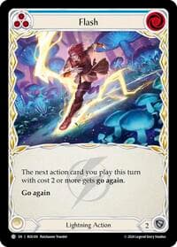 Flash (Blue) - Rosetta - Flesh and Blood TCG card