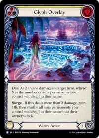 Glyph Overlay (Yellow) - Rosetta - Flesh and Blood TCG card