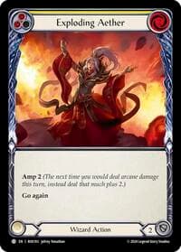 Exploding Aether (Yellow) - Rosetta - Flesh and Blood TCG card