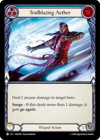 Trailblazing Aether (Blue) - Rosetta - Flesh and Blood TCG card
