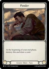 Ponder - Rosetta - Flesh and Blood TCG card