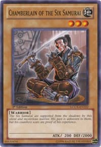 Chamberlain of the Six Samurai - Legendary Collection 2 - YuGiOh card