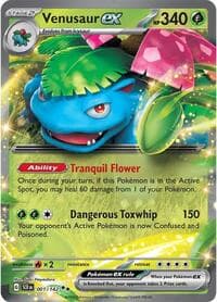 Venusaur ex - SV07: Stellar Crown - Pokemon card