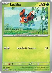 Ledyba - SV07: Stellar Crown - Pokemon card