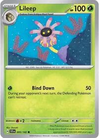 Lileep - SV07: Stellar Crown - Pokemon card
