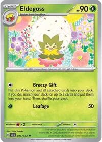 Eldegoss - SV07: Stellar Crown - Pokemon card