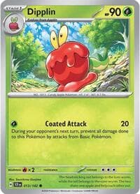 Dipplin - SV07: Stellar Crown - Pokemon card