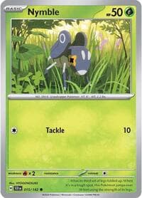 Nymble - SV07: Stellar Crown - Pokemon card