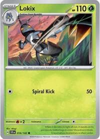 Lokix - SV07: Stellar Crown - Pokemon card