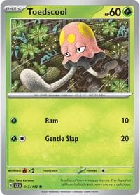 Toedscool - SV07: Stellar Crown - Pokemon card