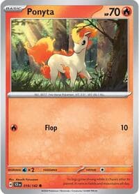 Ponyta - SV07: Stellar Crown - Pokemon card