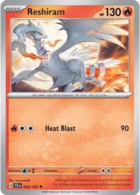 Reshiram - SV07: Stellar Crown - Pokemon card