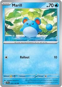 Marill - SV07: Stellar Crown - Pokemon card