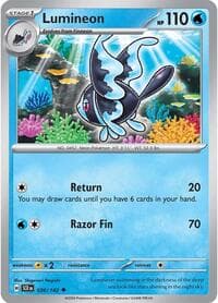 Lumineon - SV07: Stellar Crown - Pokemon card