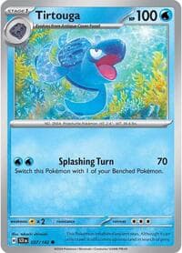Tirtouga - SV07: Stellar Crown - Pokemon card