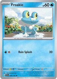 Froakie - SV07: Stellar Crown - Pokemon card