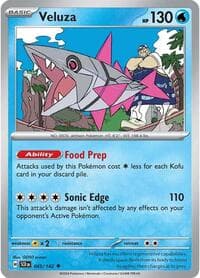 Veluza - SV07: Stellar Crown - Pokemon card