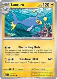 Lanturn - SV07: Stellar Crown - Pokemon card